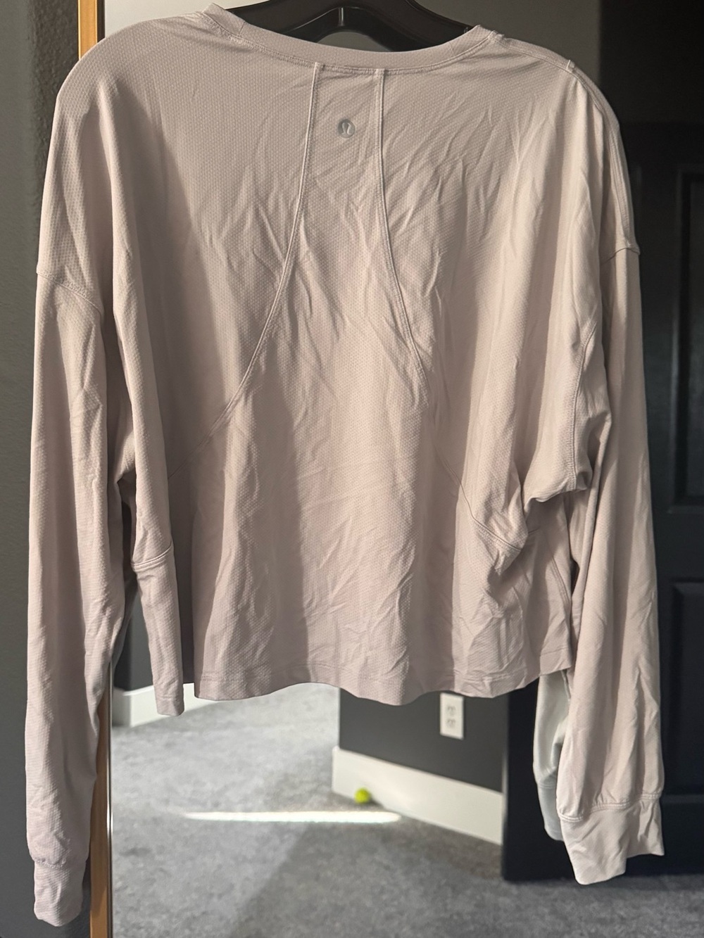 lululemon athletica Light Mauve Long-Sleeve Performance Sweatshirt